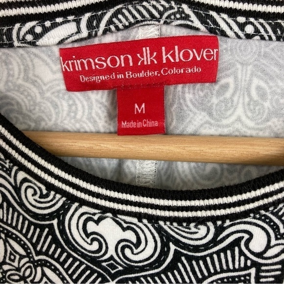 Krimson Klover Printed Cotton Blend Tee Dress - Picture 7 of 9